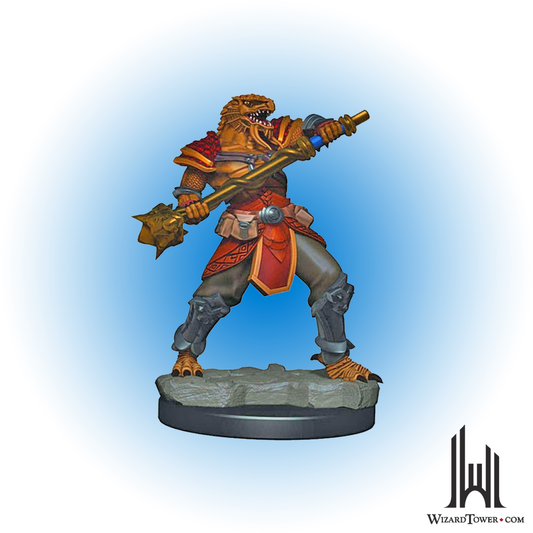 Dungeons & Dragons Premium Figures - Male Dragonborn Fighter