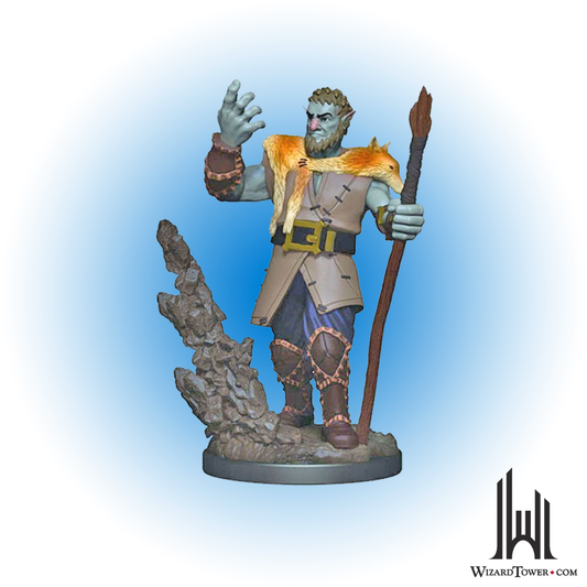 Dungeons & Dragons Premium Figures - Male Firbolg Druid