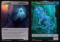 Manifest (0018) // Primo, the Indivisible (0014) Double-Sided Token