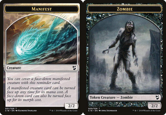 Manifest (001) // Zombie (009) Double-Sided Token