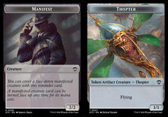 Manifest (0028) // Thopter (0027) Double-Sided Token