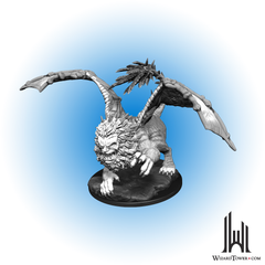 Unpainted Miniature - Dungeons & Dragons - Manticore