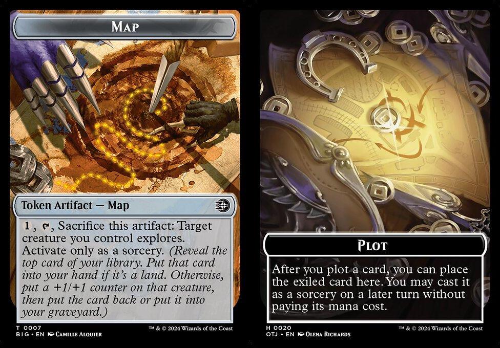 Map (0007) // Plot (0020) Double-Sided Token