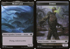 Marit Lage (004) // Zombie (005) Double-Sided Token - Foil