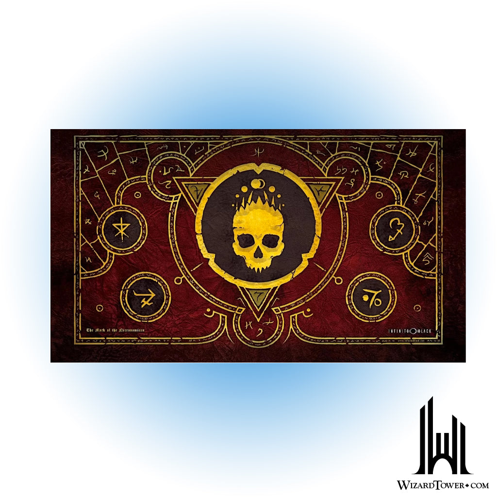 Playmat - The Mark of the Necronomicon (Black Stitched)