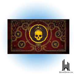 Playmat - The Mark of the Necronomicon (Black Stitched)