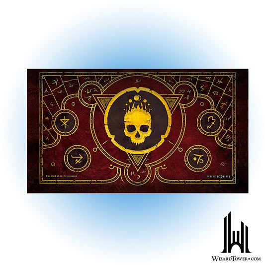 Playmat - The Mark of the Necronomicon (Black Stitched)