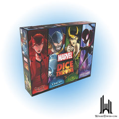 Dice Throne - Marvel - Scarlet Witch / Thor / Loki / Spider-Man