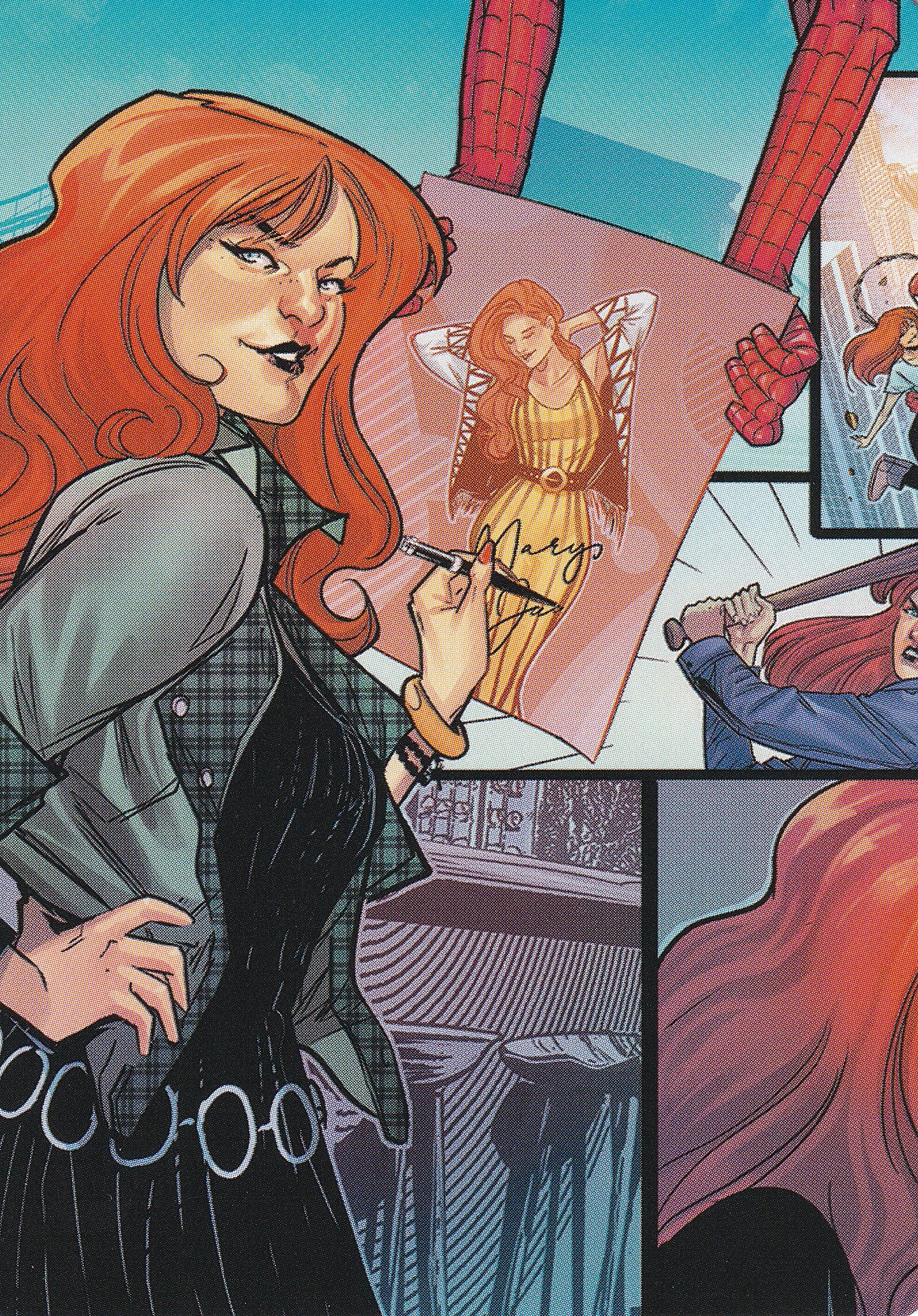 Mary Jane Watson (50/54) Art Card