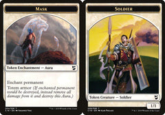 Mask (004) // Soldier (006) Double-Sided Token