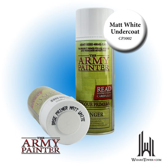 Army Painter Colour Primer Matte White - 400ml