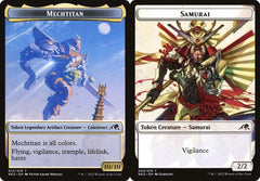 Mechtitan (014) // Samurai (003) Double-Sided Token - Foil