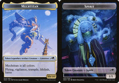 Mechtitan (014) // Spirit (002) Double-Sided Token  - Foil