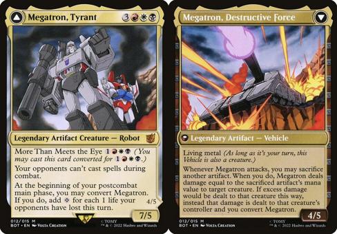 Megatron, Tyrant // Megatron, Destructive Force (012)