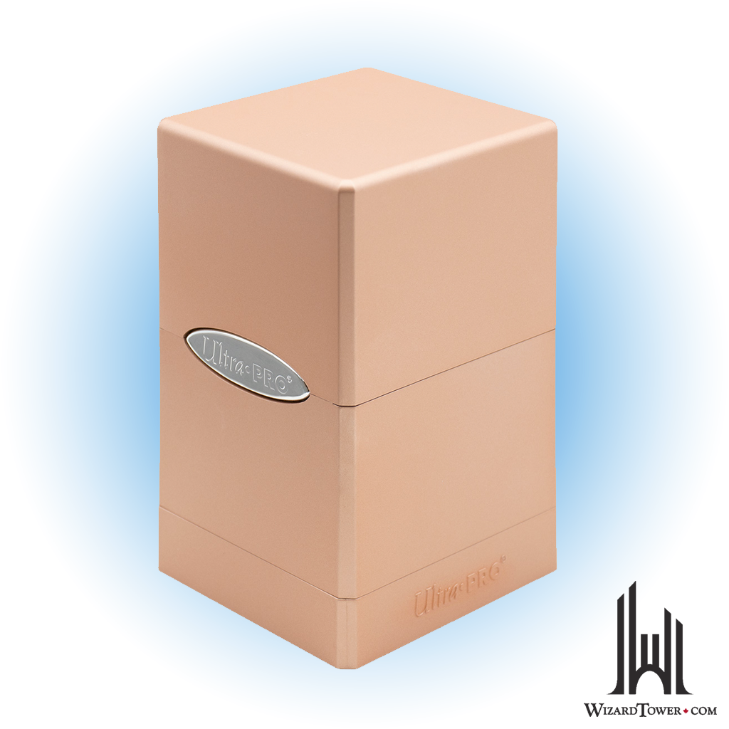 Deck Box - Satin Tower - Metallic Rose Gold 100+