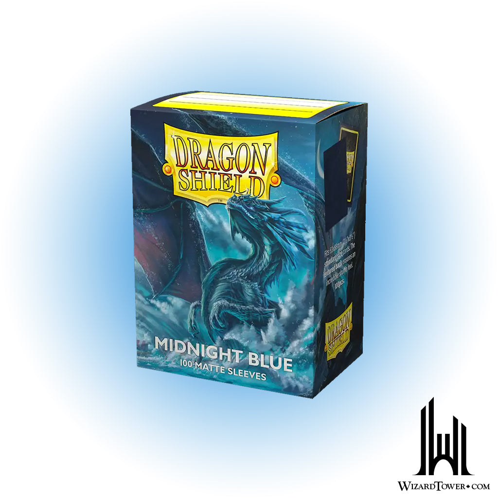 Deck Protectors - Dragon Shield Matte Midnight Blue 100ct