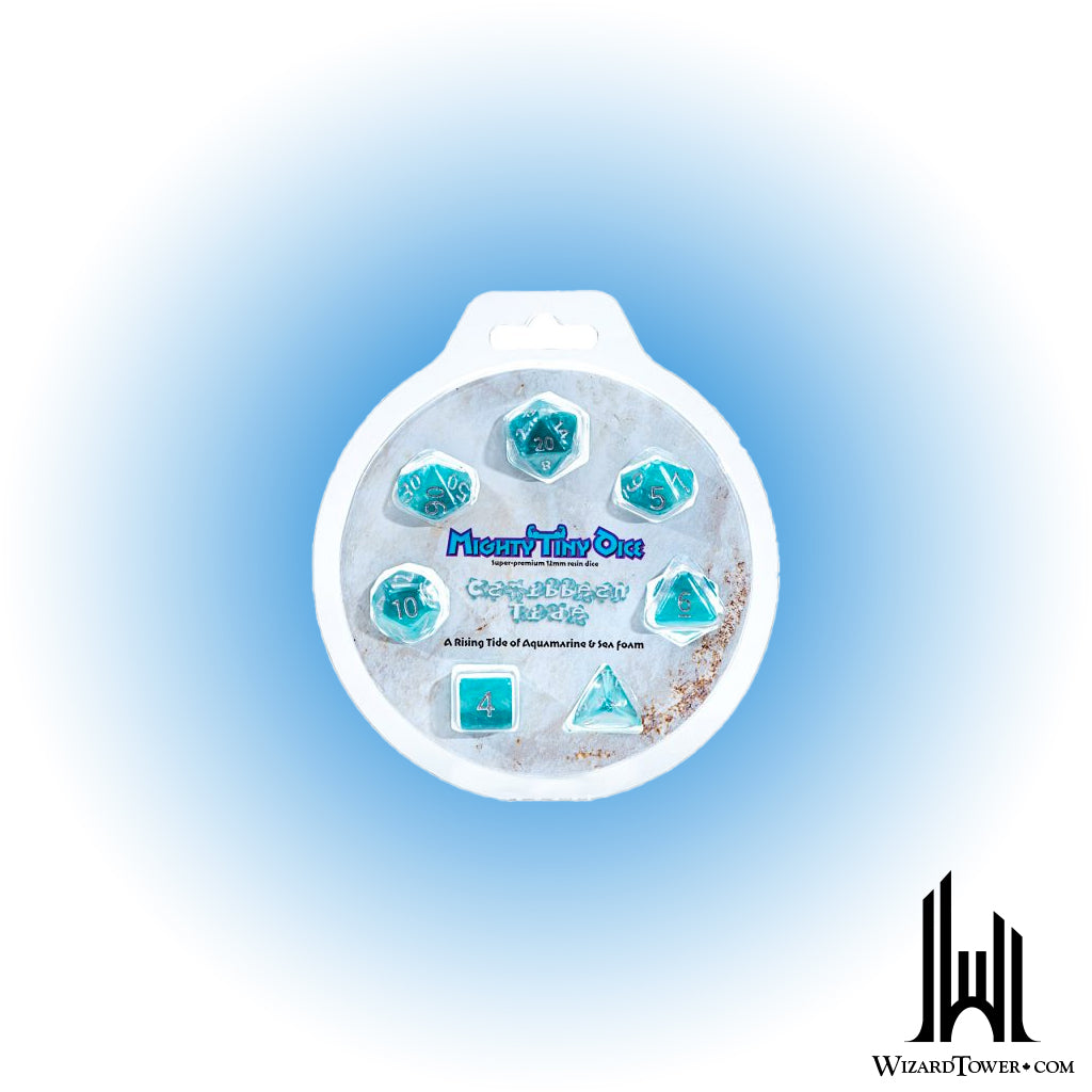 Dice Set - Caribbean Tide Tiny 7ct