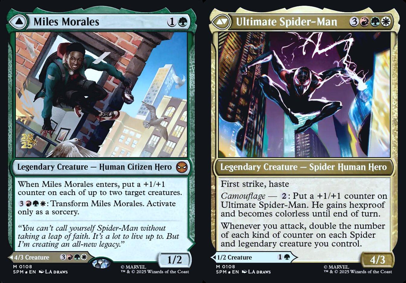 Miles Morales // Ultimate Spider-Man (0108) (Prerelease) (PSPM) - Foil