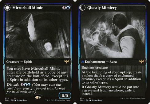 Mirrorhall Mimic // Ghastly Mimicry - Foil