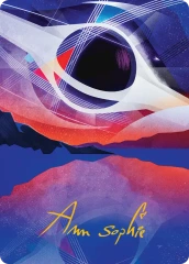 Mirrorpool (51/54) Art Card (AEOE) - Gold-Stamped Signature