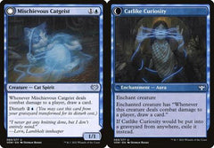 Mischievous Catgeist // Catlike Curiosity - Foil