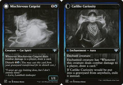 Mischievous Catgeist // Catlike Curiosity - Foil