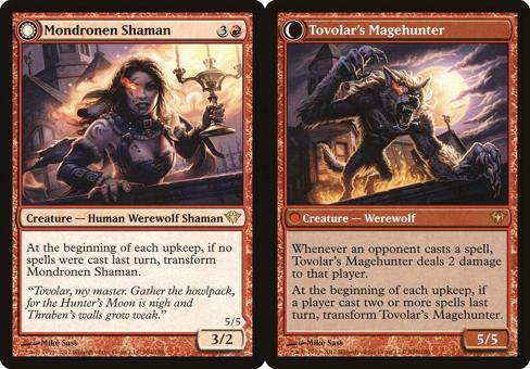 Mondronen Shaman // Tovolar's Magehunter - Foil
