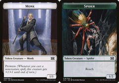 Monk (006) // Spider (018) Double-Sided Token - Foil