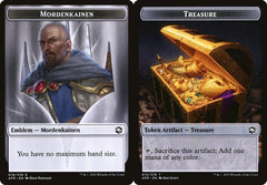 Mordenkainen Emblem (018) // Treasure (015) Double-Sided Token - Foil