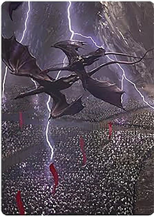 Mordor on the March (22/24) Art Card