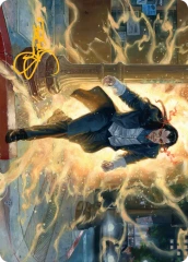 Morlun, Devourer of Spiders (09/54) Art Card (ASMP) - Gold-Stamped Signature