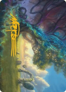 Morningtide's Light (02/54) Art Card (AECL) - Gold-Stamped Signature