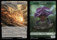 Morph (0030) // Saproling (0019) Double-Sided Token