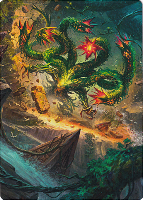 Mossborn Hydra (42/54) Art Card