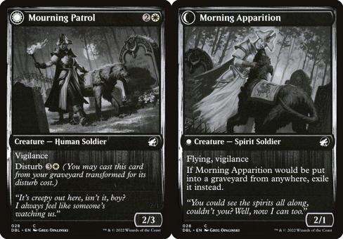 Mourning Patrol // Morning Apparition - Foil