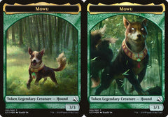 Mowu (001) // Mowu (002) Double-Sided Token - Foil