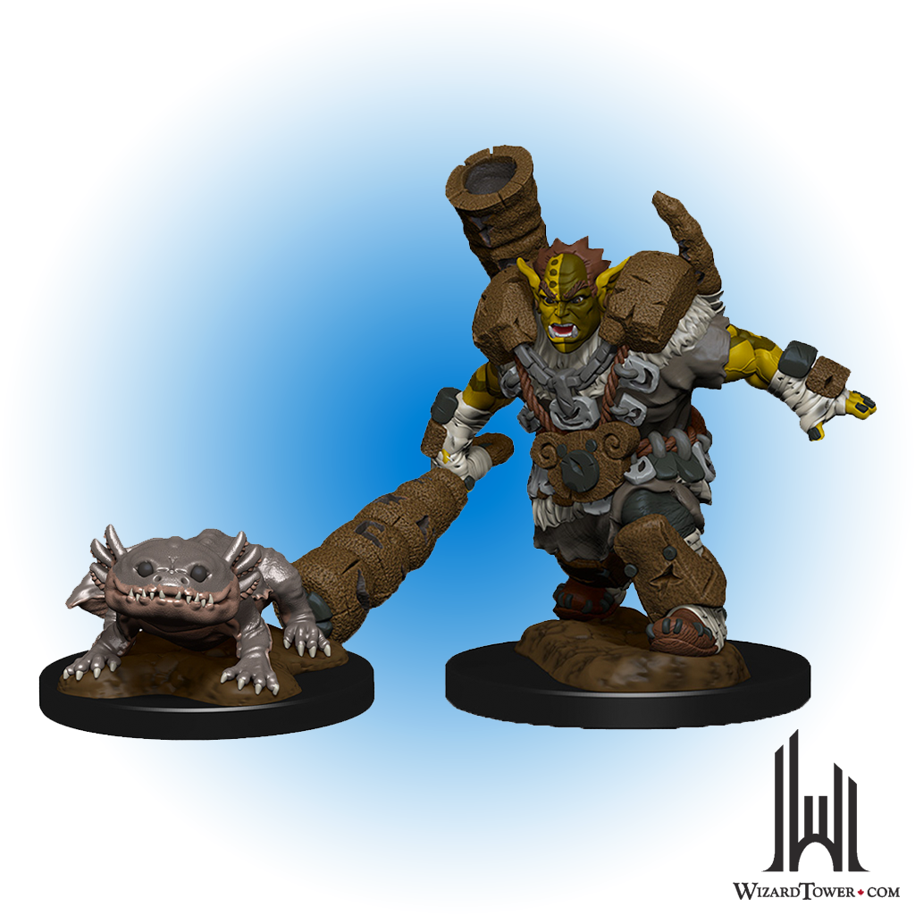 Wardlings Figures - Mud Orc & Mud Puppy