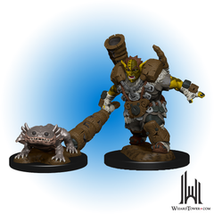 Wardlings Figures - Mud Orc & Mud Puppy