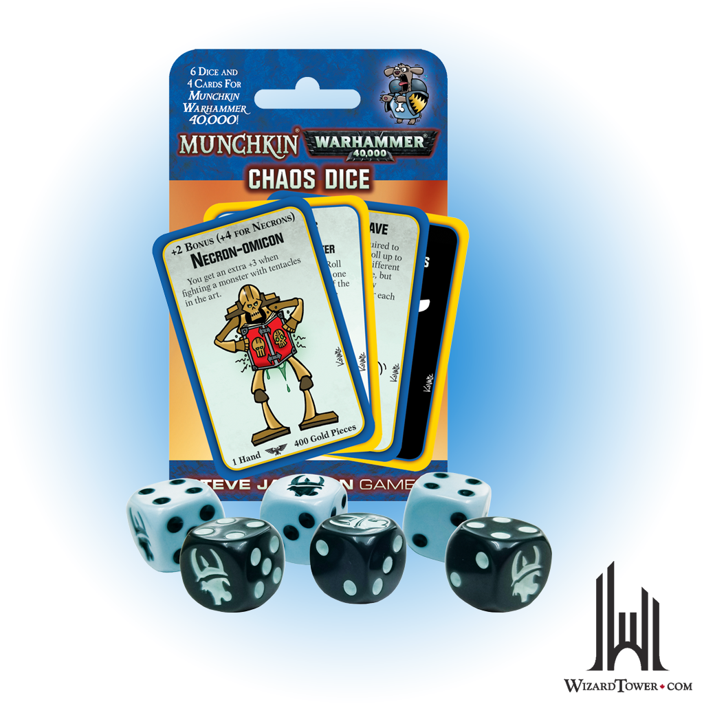 Munchkin - Warhammer 40K Chaos dice