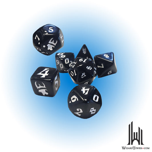 Dice Set - Munchkin Black / White 7ct