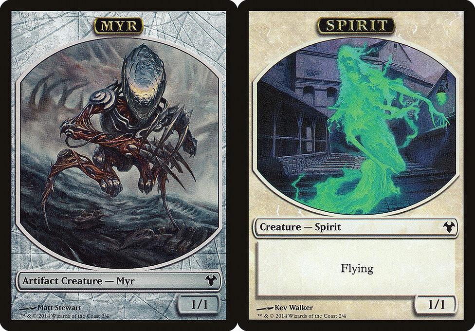 Myr (003) // Spirit (002) Double-Sided Token