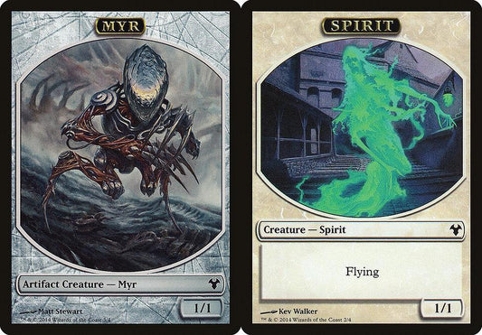 Myr (003) // Spirit (002) Double-Sided Token