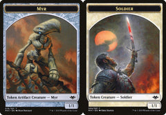 Myr (019) // Soldier (004) Double-Sided Token