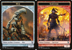 Myr (023) // Survivor (012) Double-Sided Token