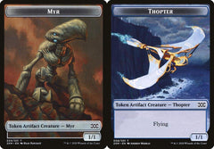 Myr (024) // Thopter (008) Double-Sided Token - Foil