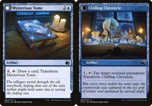 Mysterious Tome // Chilling Chronicle - Foil