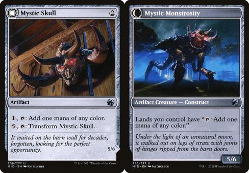 Mystic Skull // Mystic Monstrosity - Foil