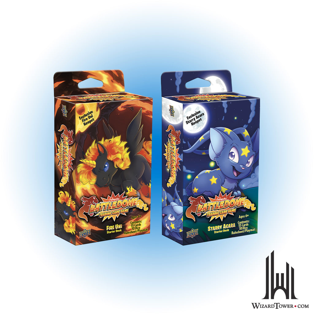 Neopets Battledome 1st Edition Starter Deck - Set of All 2