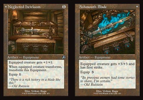 Neglected Heirloom // Ashmouth Blade (0473) (Retro Frame) - Foil