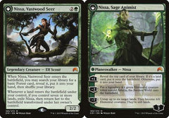 Nissa, Vastwood Seer // Nissa, Sage Animist - Foil